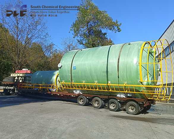 玻璃鋼立（lì）式儲罐φ3800*6750