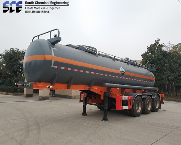 LDW9400GFW腐蝕性物（wù）品罐式運輸半掛車（chē）