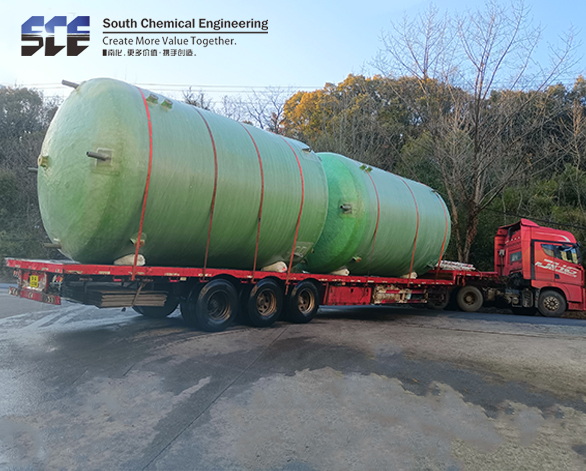 玻璃鋼反（fǎn）應釜φ3500*5800